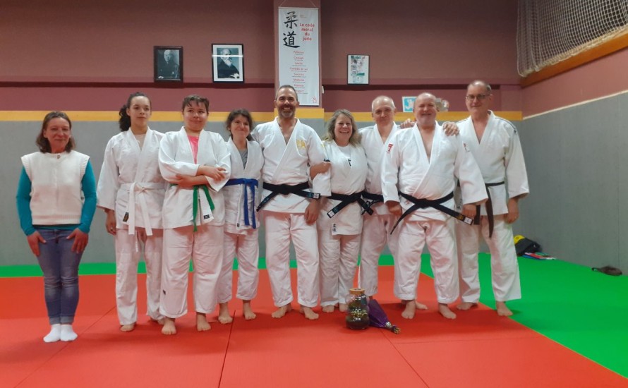 Bravo à Patricia nouvelle ceinture noire !