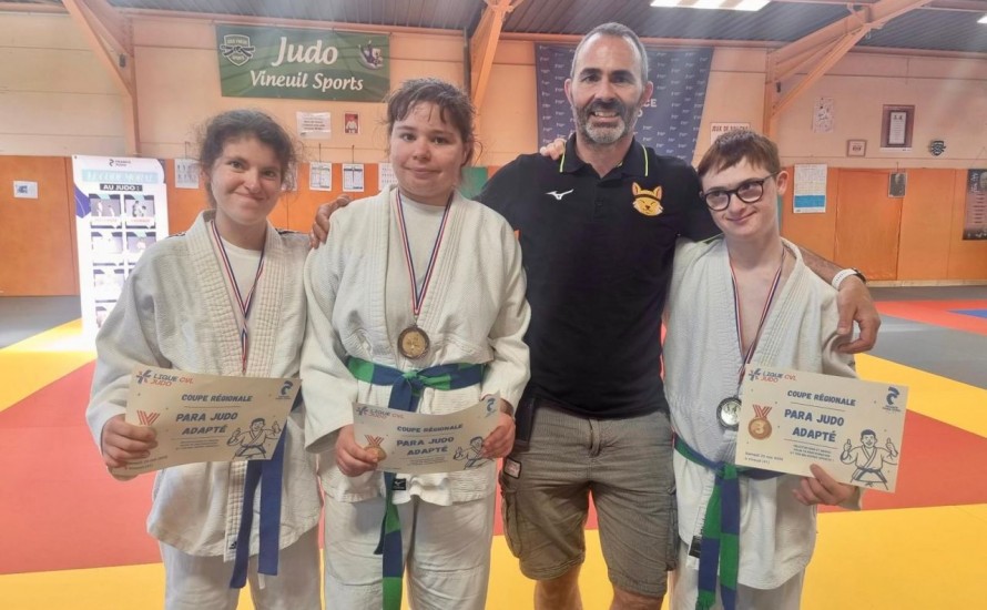 Coupe régionale para judo adapté à Vineuil