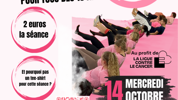 OCTOBRE ROSE : TAISO ROSE À BONNEVAL